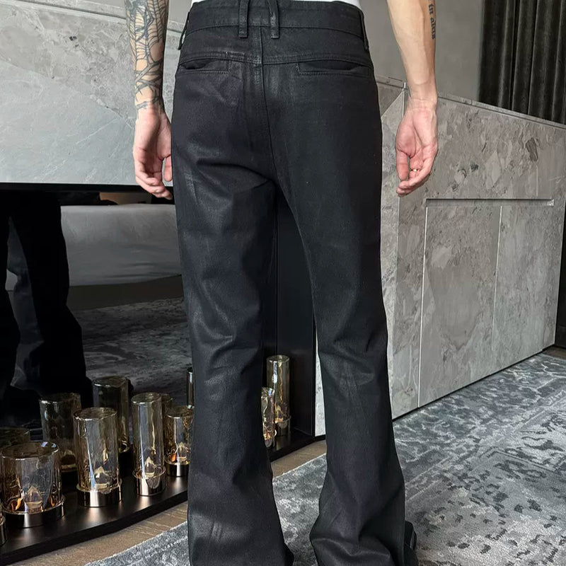 MODEFREAKのフレアダメージモードデニムパンツ mf3372の画像