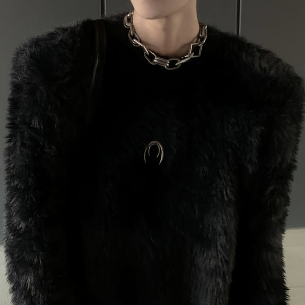 ミンクタッチラグジュアリーモードニット mf2813【韓国モード ミンクタッチラグジュアリーモードニット mf2813【韓国モード