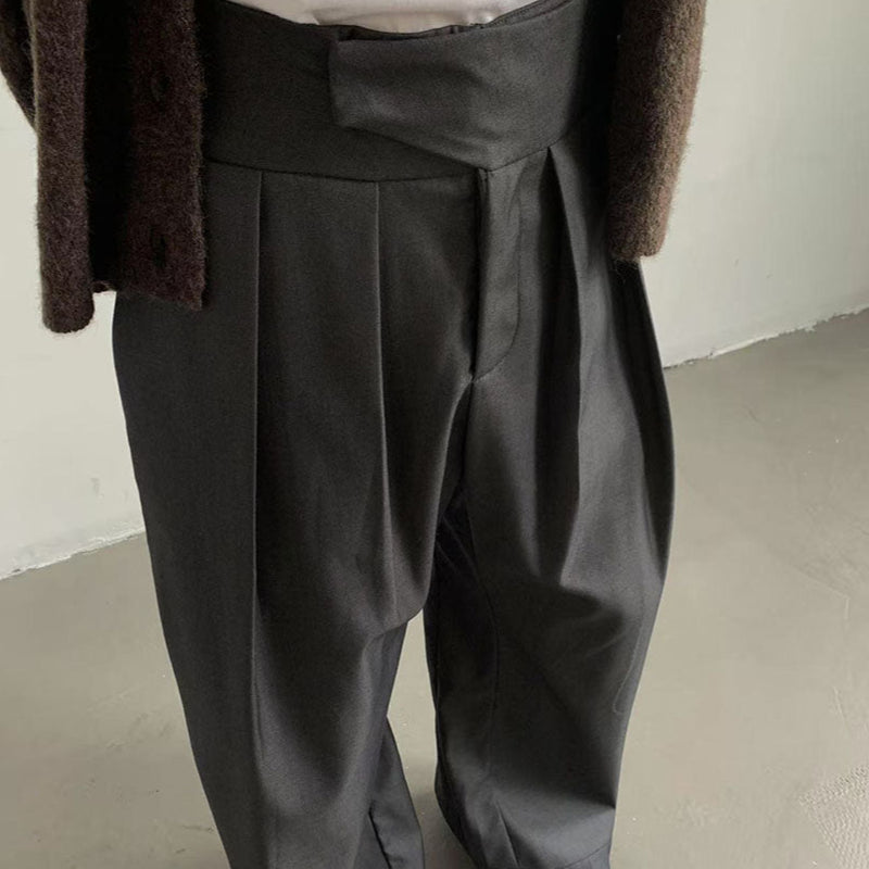 MODEFREAKのハイウエストヨーロピアンスラックス mf3517の画像