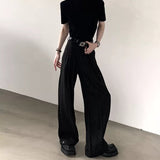 MODEFREAKのストライプワイドスラックス mf3357の画像
