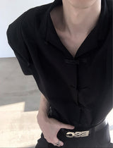 MODEFREAKのチャイナニュアンスデザインシャツ mf3264の画像