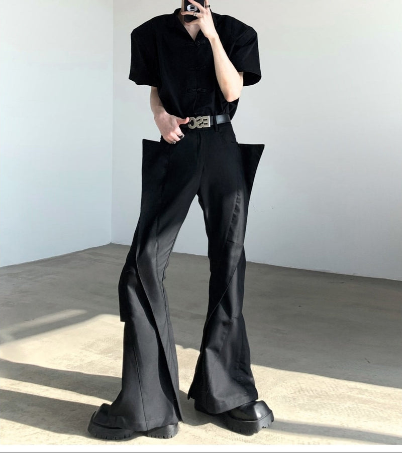MODEFREAKのチャイナニュアンスデザインシャツ mf3264の画像