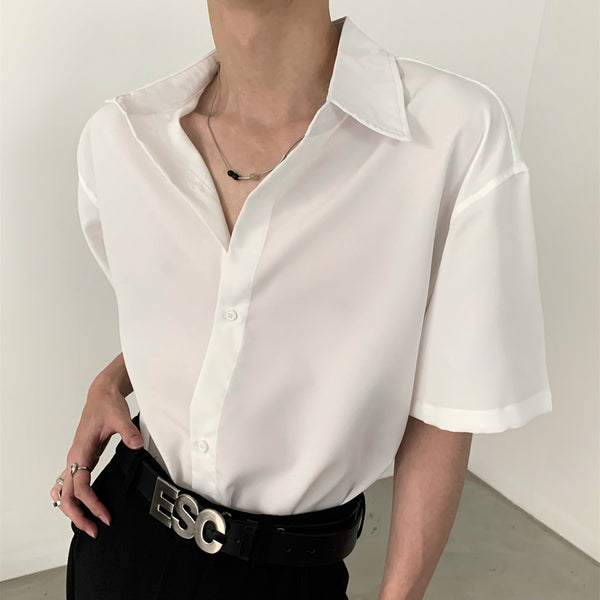 MODEFREAKのルーズシンプルハーフシャツの画像2