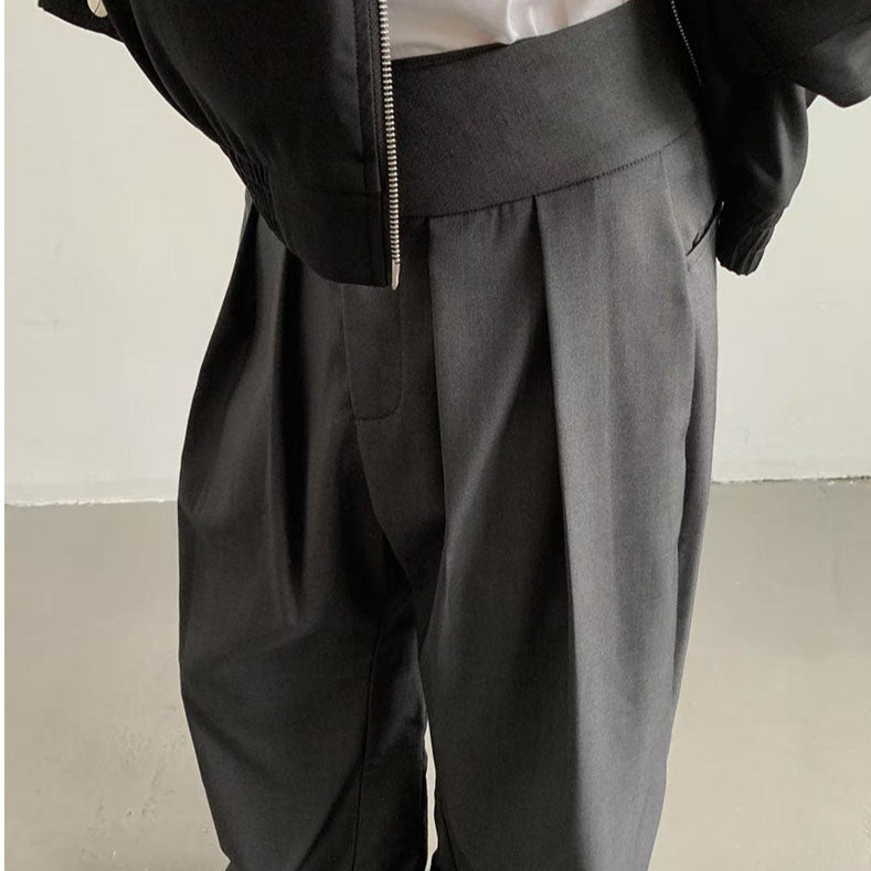 MODEFREAKのハイウエストヨーロピアンスラックス mf3517の画像