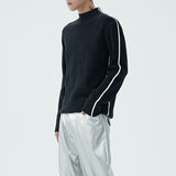 MODEFREAKの【9.15新作】バイカラーラインニットトップスの画像10