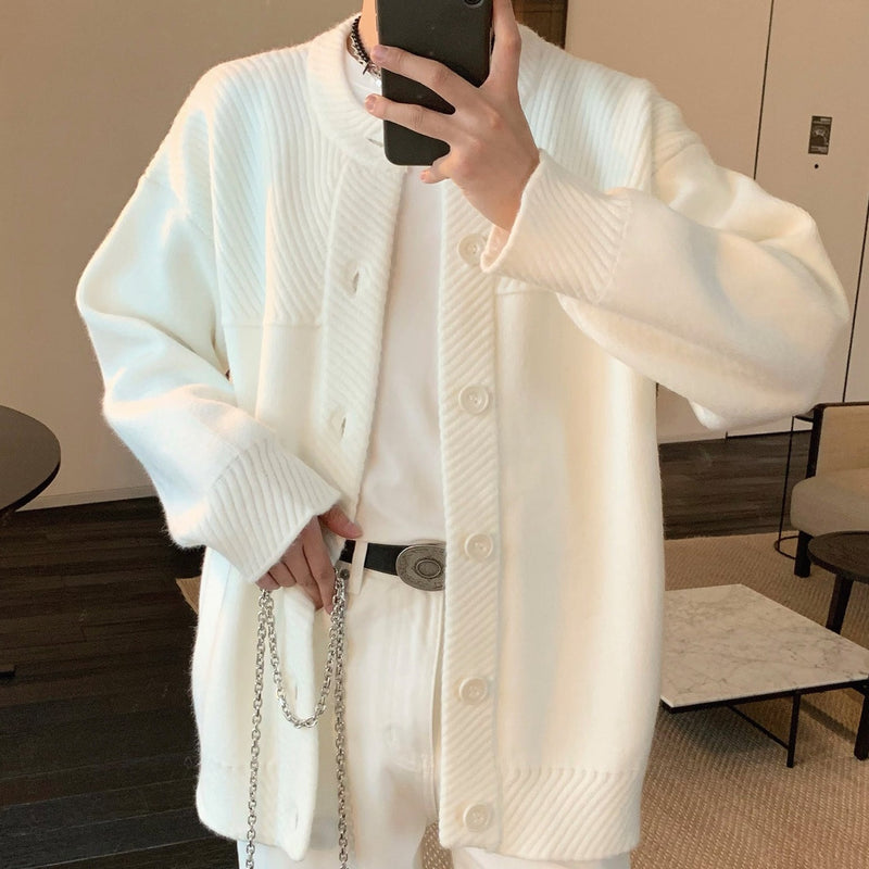 MODEFREAKのルーズモノトーンカーディガン mf2098の画像