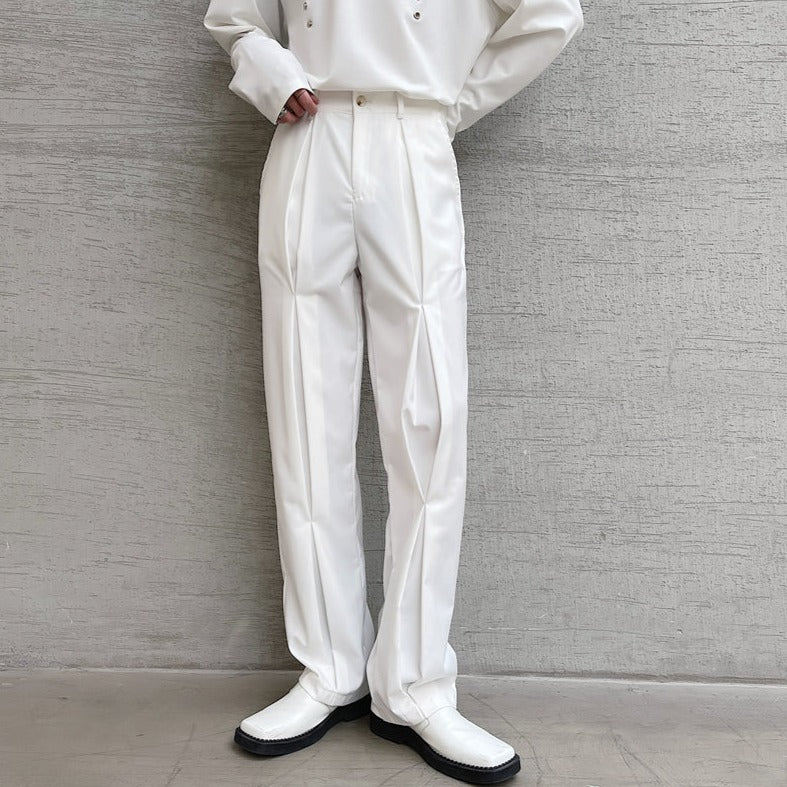 MODEFREAKのセンタープリーツラインパンツ mf2546の画像7