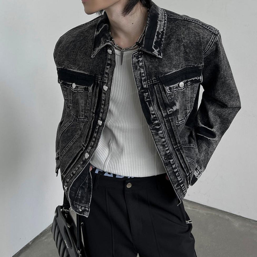 【ストーンウォッシュ M】ティーモダンストリートウェア デニム ジャケット. 楽天市場】 レディース ストーンウォッシュ ペアルック おしゃれ