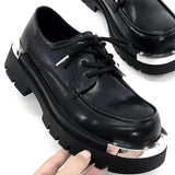 MODEFREAKのシルバートゥモードレザーシューズ mf2863の画像