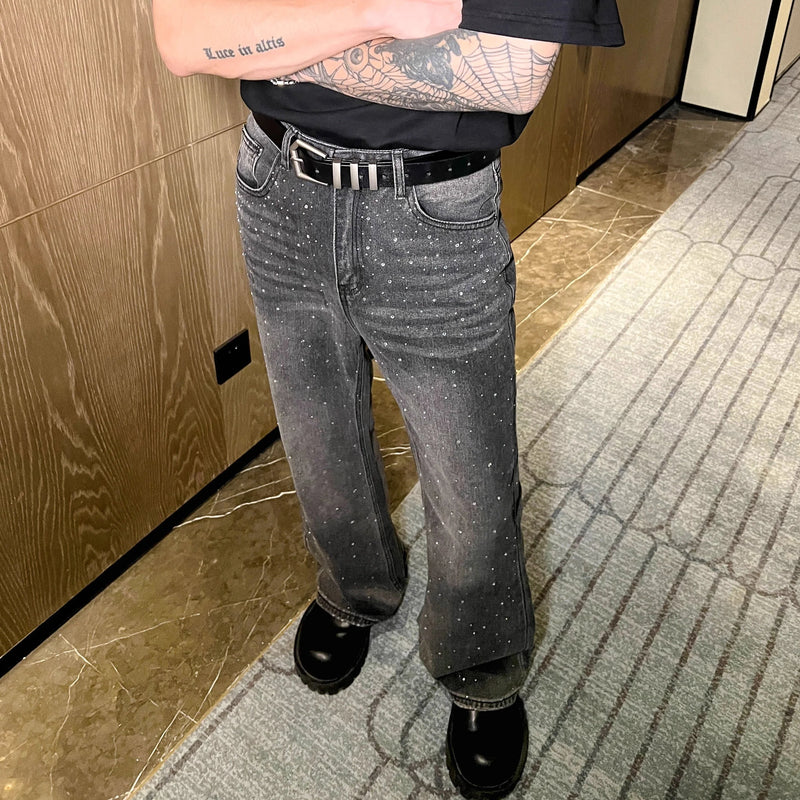 MODEFREAKのクリスタルウォッシュドデニムパンツ mf2655の画像5
