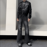 MODEFREAKのsoldout ウォッシュドフレアデニムパンツ mf2260の画像