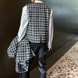soldout Tweed vest jacket set mf3020