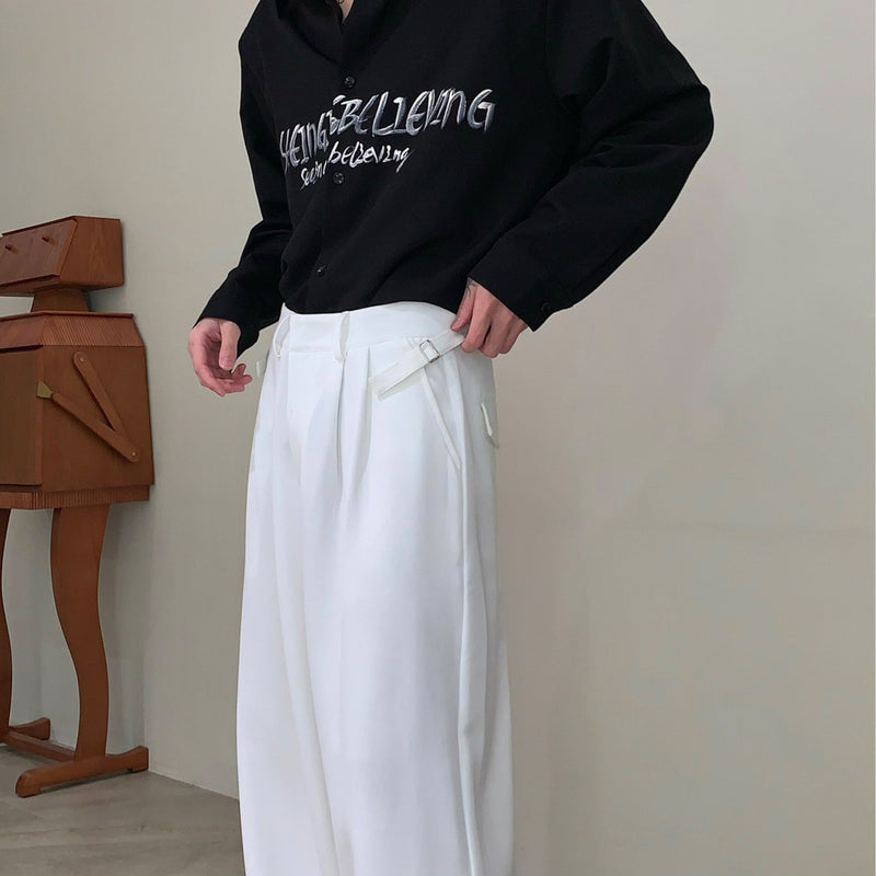 MODEFREAKのワイドシンプルスラックス mf2086の画像