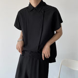 MODEFREAKの【最短即日発送】2wayクラシックデザインモノトーンシャツ mf1873の画像