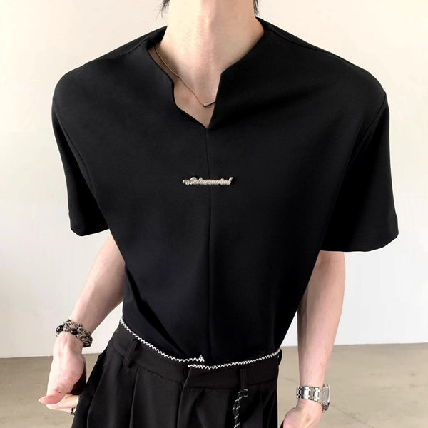 MODEFREAKのモードヴィンテージVネックTシャツ mf3377の画像