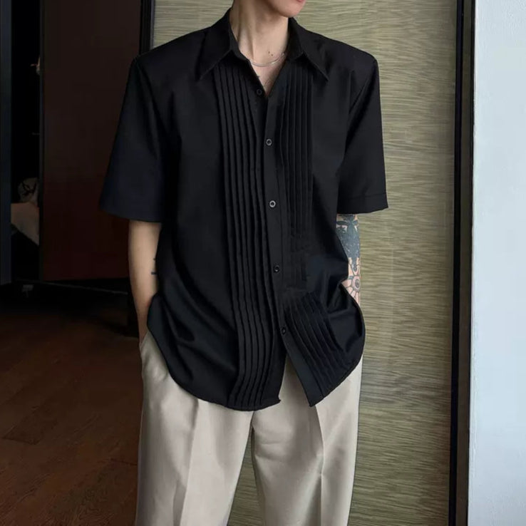 MODEFREAKのモードクラシカルデザインシャツ mf3277の画像