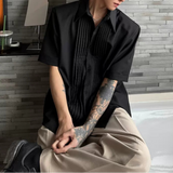MODEFREAKのモードクラシカルデザインシャツ mf3277の画像
