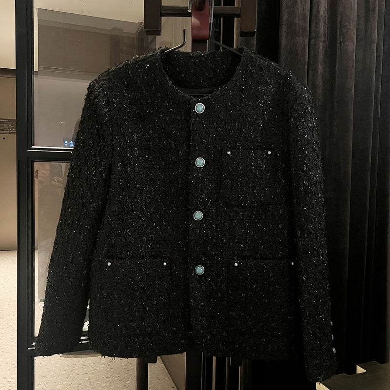 MODEFREAKのツイードモードクラシカルジャケット mf2922の画像
