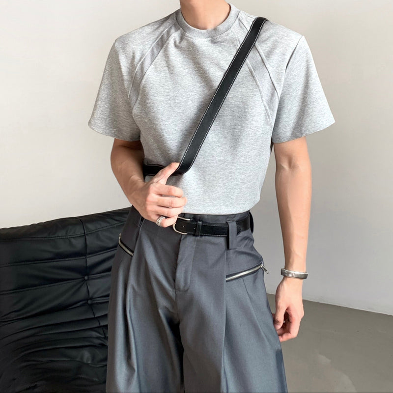MODEFREAKのスタイリッシュシルエッモードTシャツ mf3448の画像