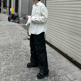 MODEFREAKのルーズレザーモードシャツ mf3082の画像