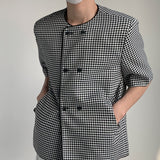 MODEFREAKのチェッククラシックトップスの画像2
