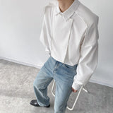 MODEFREAKの【最短即日発送】2wayクラシックデザインモノトーンシャツ mf1873の画像