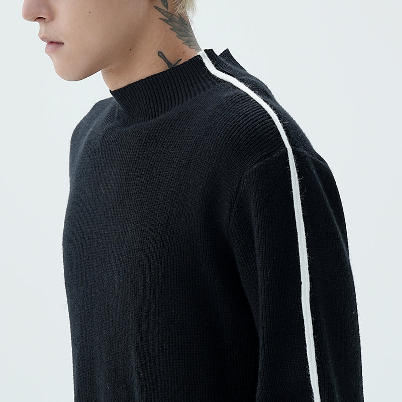 MODEFREAKの【9.15新作】バイカラーラインニットトップスの画像12