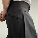 MODEFREAKのハイウエストヨーロピアンスラックス mf3517の画像