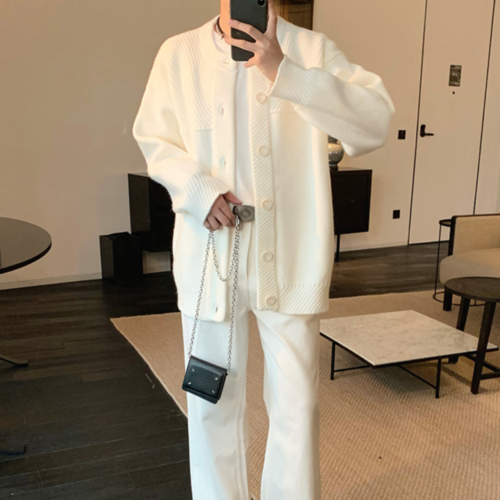 MODEFREAKのルーズモノトーンカーディガン mf2098の画像