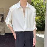 MODEFREAKのジップアップスリーブデザインシャツの画像6