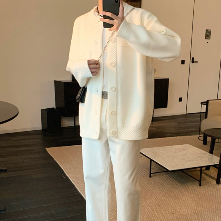 MODEFREAKのルーズモノトーンカーディガン mf2098の画像