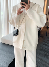 MODEFREAKのルーズモノトーンカーディガン mf2098の画像