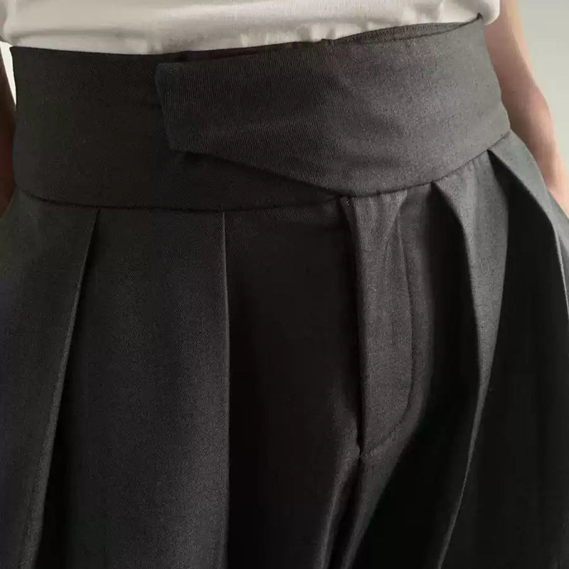 MODEFREAKのハイウエストヨーロピアンスラックス mf3517の画像