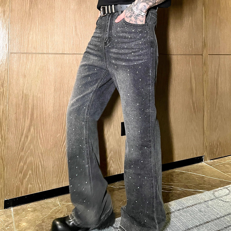 MODEFREAKのクリスタルウォッシュドデニムパンツ mf2655の画像3