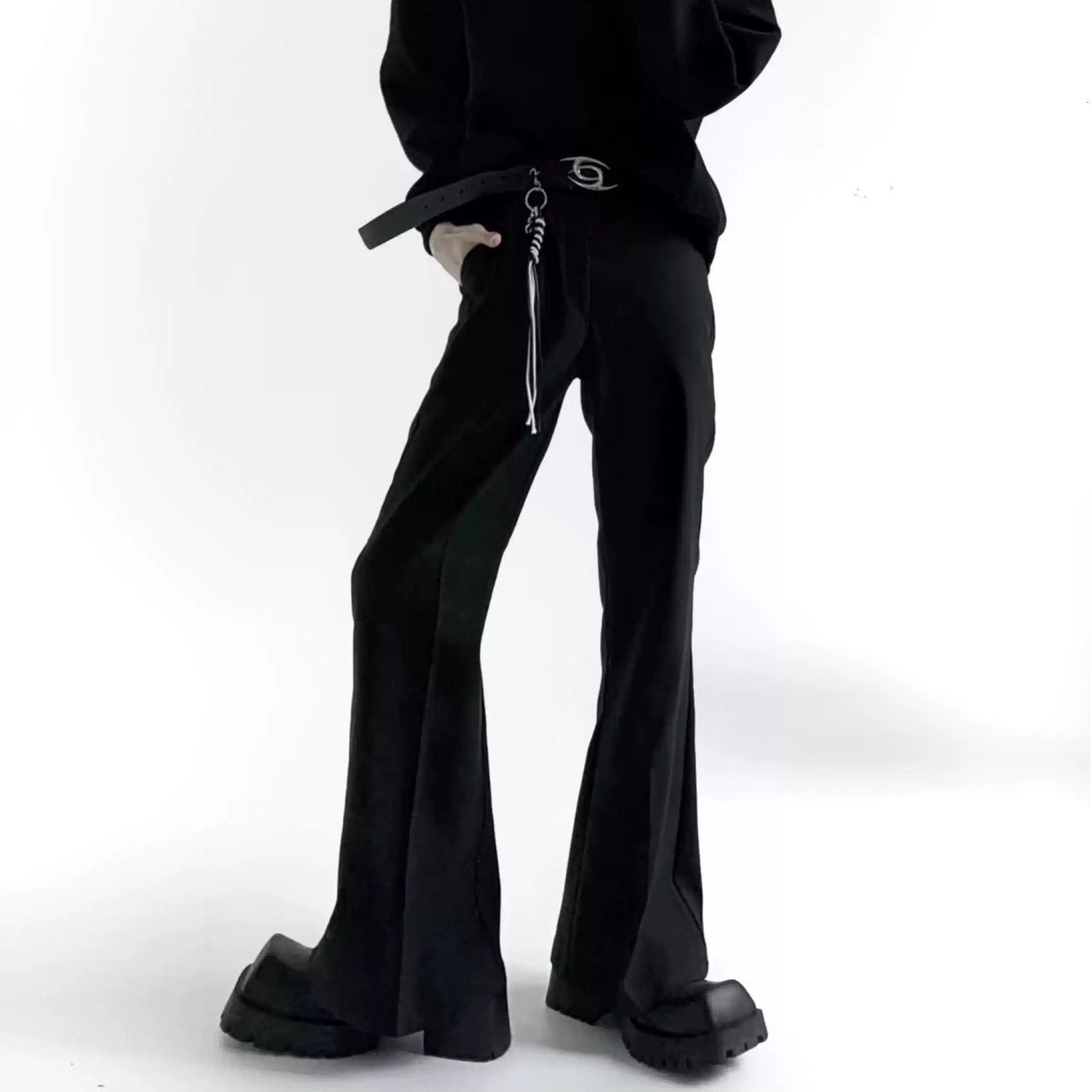 ★LUVISTRUE★AM POISON PANTS(BLACK)★正規品/韓国直送料込 ANDER ORIGINAL POISON EASY PANTS / OFF BLACK / TEENAGER