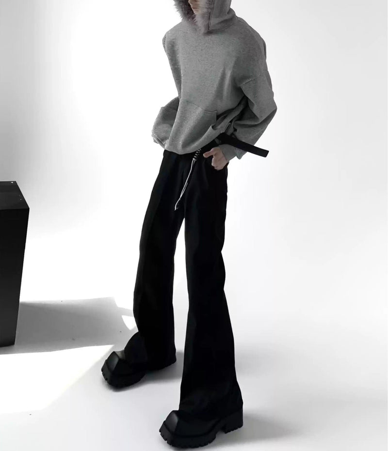 MODEFREAKのラインシルエットモードフレアパンツ mf2976の画像