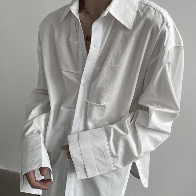 MODEFREAKのダブルカフスシャツ mf2331の画像1