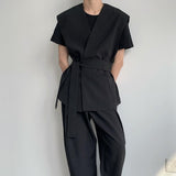MODEFREAKのウエストベルトモノトーンベスト mf2649の画像6