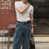 MODEFREAKのコリアンモードシルエットTシャツ mf3434の画像