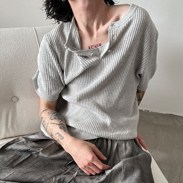 MODEFREAKの【3.19新作】ニットルーズカットソー mf3236の画像