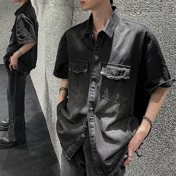 MODEFREAKのサマーデニムシャツジャケットの画像1