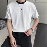 MODEFREAKのネックバイカラーTシャツの画像9
