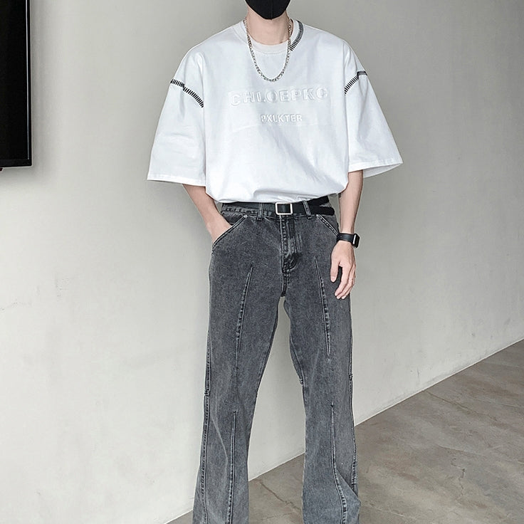 MODEFREAKのスケッチエンボスロゴTシャツの画像12