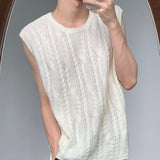 MODEFREAKのニットノースリーブトップスの画像4