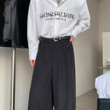 MODEFREAKのワイドシンプルスラックス mf2086の画像