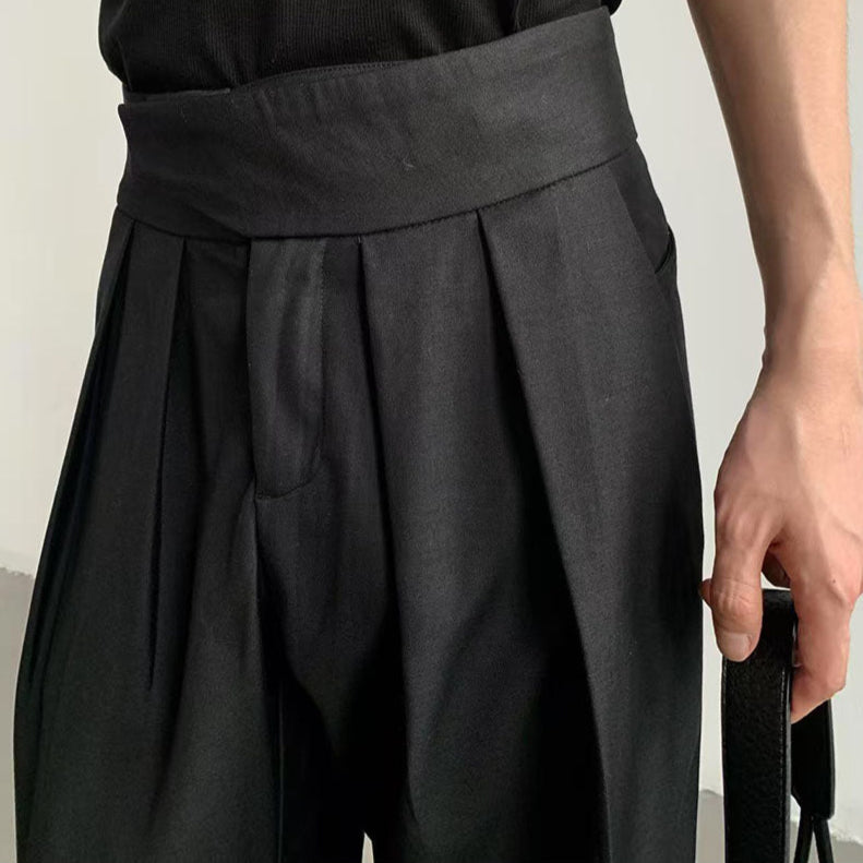 MODEFREAKのハイウエストヨーロピアンスラックス mf3517の画像