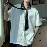MODEFREAKの【最短即日発送】ボウタイサテンタッチシャツの画像5