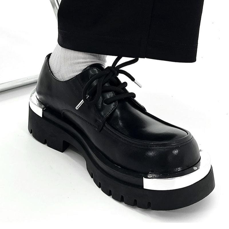 MODEFREAKのシルバートゥモードレザーシューズ mf2863の画像