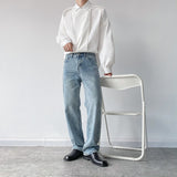 MODEFREAKの【最短即日発送】2wayクラシックデザインモノトーンシャツ mf1873の画像