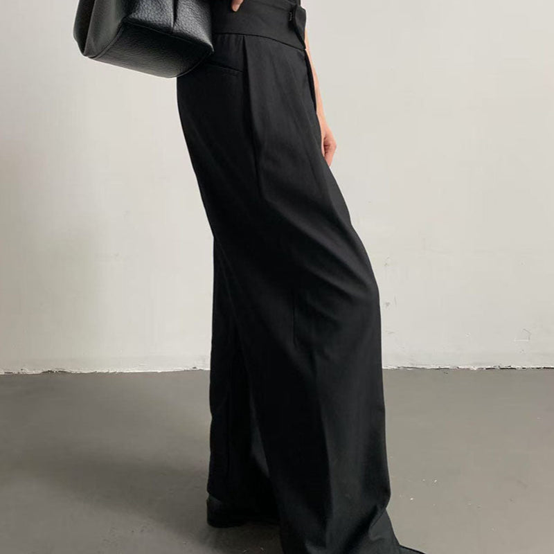 MODEFREAKのハイウエストヨーロピアンスラックス mf3517の画像